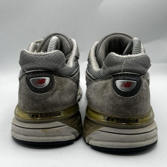 New Balance 990v5 Womens Size 9 Athletic Shoes Grey Suede MADE IN USA W990GL5 - Picture 7 of 13